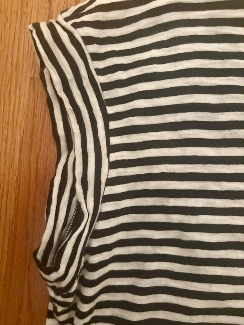 J. Crew XL Striped Tie Waist Navy & White cotton striped Breton Summer Dreas - Picture 7 of 8